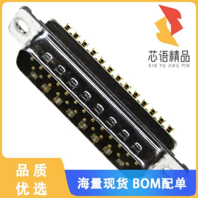 全新L717DB25P原装(CONN D-SUB PLUG 25POS SLDR CUP)正品