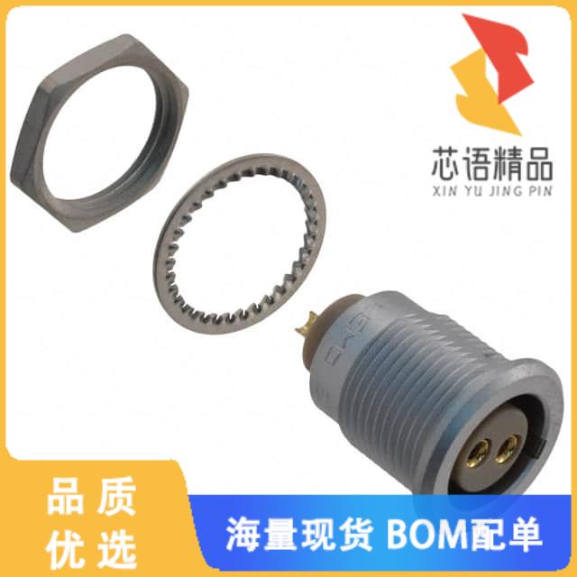 全新EGG.2B.302.CLL原装(CONN RCPT FMALE 2P GOLD S