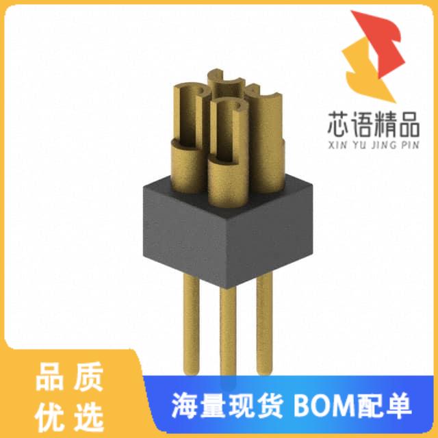 全新852-10-004-10-003000原装(CONN HEADER VERT 4P