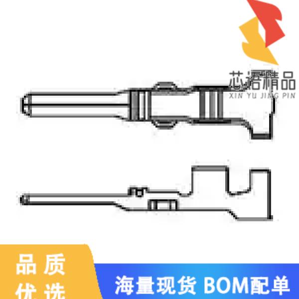 全新345807-1原装(CONN PIN 14-20AWG CRIMP TIN)正品
