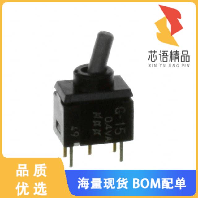 全新G15AP原装(SWITCH TOGGLE SPDT 0.4VA 28V)正品