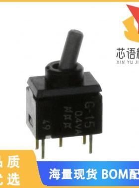 全新G15AP原装(SWITCH TOGGLE SPDT 0.4VA 28V)正品