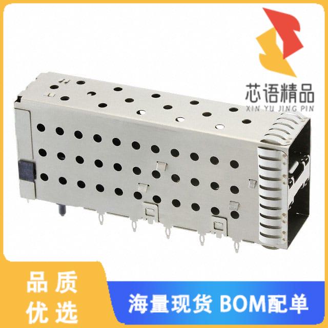 全新2007492-8原装(CONN SFP+ RCPT W/CAGE 2X1 40P