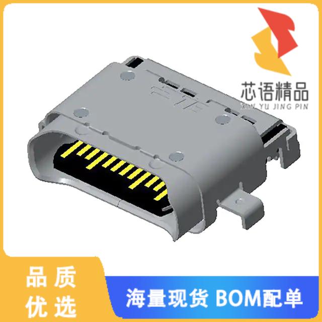 全新1-2295018-2原装(CONN RCPT USB3.1 TYPEC 24POS