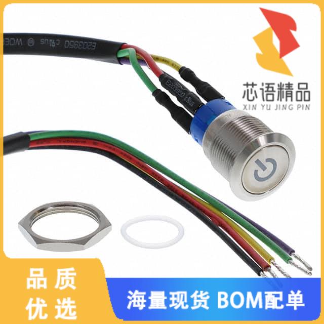 全新AV1911PB12T5Q04原装(SWITCH PUSHBUTTON SPDT 3