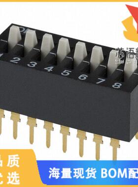 全新CES-0802MC原装(SWITCH SLIDE DIP SPST 100MA 6