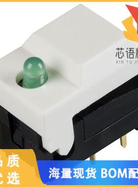 全新5501MWHTGRN原装(SWITCH PUSH SPDT 0.3A 12V)正品