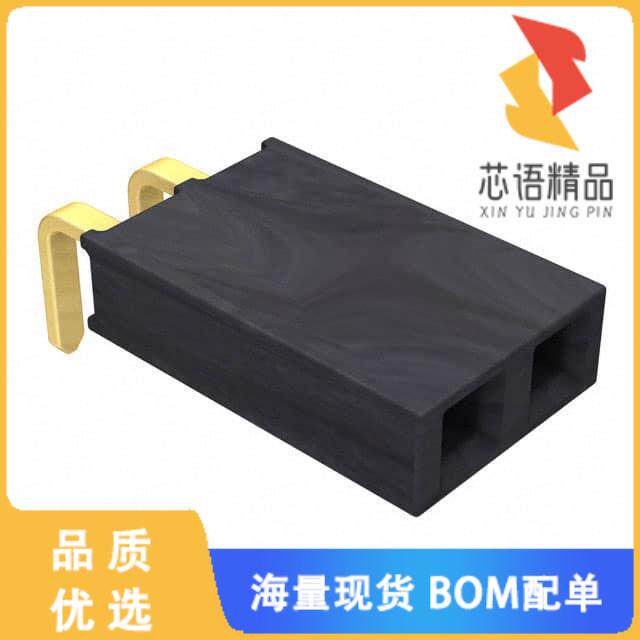 全新SSW-102-02-G-S-RA原装(CONN RCPT 2POS 0.1 GOL