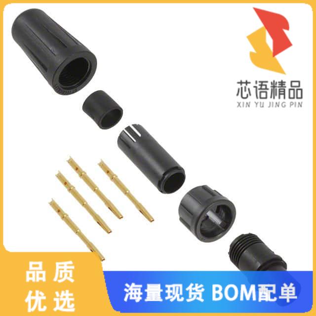 全新EN2C4F22G3原装(CONN PLUG FMALE 4POS GOLD CRI