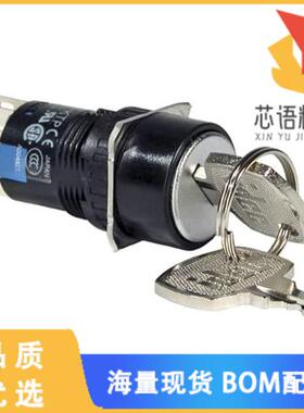 全新AS6M-2KT2PA原装(16MM KEY SWITCH 2 POSITION)正品