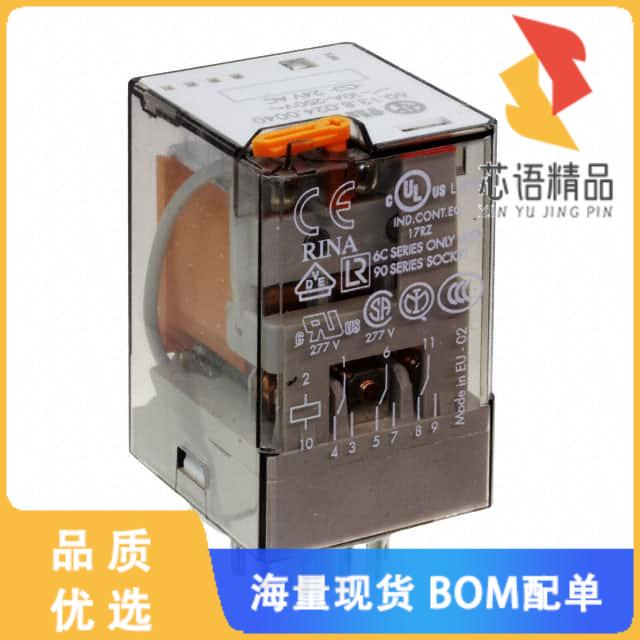 全新60.13.8.024.0040原装(RELAY GEN PURP 3PDT 10A