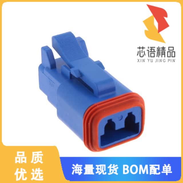 全新AT06-2S-BLU原装(CONN PLUG 2POS 14-20AWG SIZE