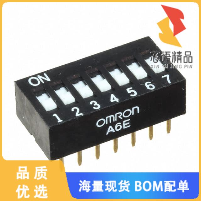 全新A6E-7101-N原装(SWITCH SLIDE DIP SPST 25MA 24