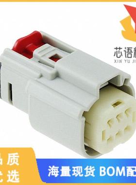 全新0334720607原装(CONN RCPT 6POS LT GRAY)正品