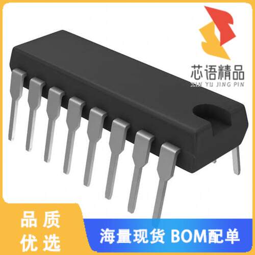 全新CD74HC595E原装(IC SHIFT REGISTER 8-BIT 16-DI