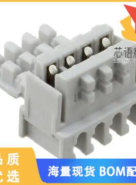 全新284865-4原装(CONN RCPT 4POS IDC 22-24AWG TIN)正品
