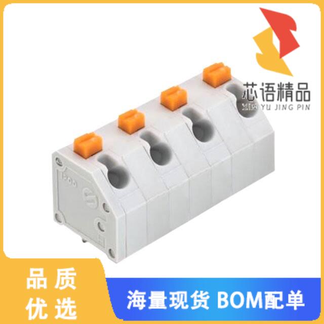 全新691412220004M原装(TERM B 4POS 45DEG 7MM PCB)正品