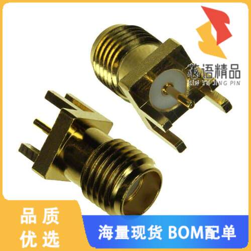 全新132322原装(CONN SMA RCPT STR 50OHM EDGE MNT)正品