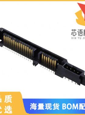 全新84998-3原装(CONN SATA PLUG 26POS SLD R/A SMD)正品