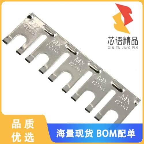 全新0380021288原装(JUMPER TERM BLK 5POS SPADE)正品