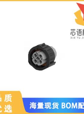 全新6-1813099-1原装(CONN PLUG HSG FMALE 4POS INL