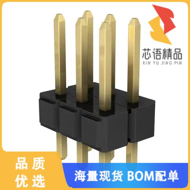 全新929665-01-03-I原装(CONN HEADER VERT 6POS 2.5