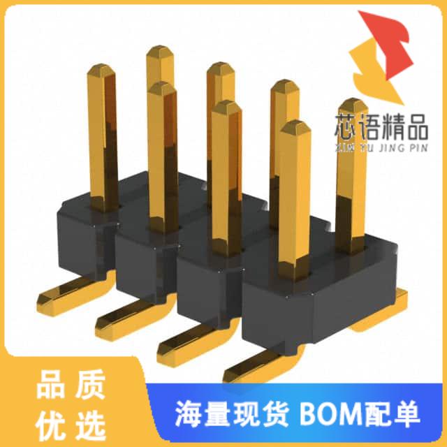 全新NRPN042MAMS-RC原装(CONN HEADER SMD 8POS 2MM)正品