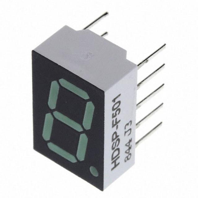 全新HDSP-F501原装(DISPLAY 7SEG 0.4 SGL GRN 10DI