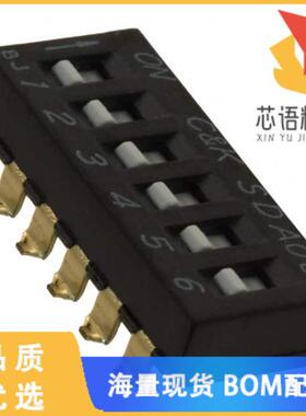 全新SDA06H0SBD原装(SWITCH SLIDE DIP SPST 25MA 24