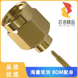 PLUG STR 正品 CONN SOLDER SMA OHM 全新132102原装
