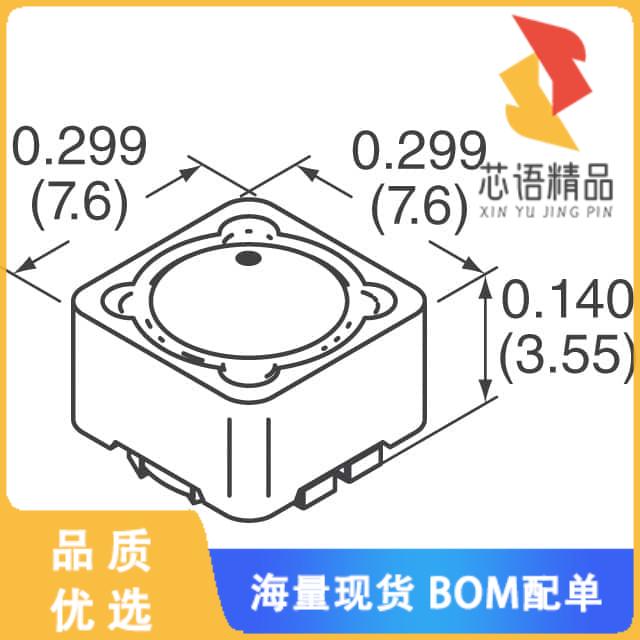 全新DRQ73-1R0-R原装(INDUCT ARRAY 2 COIL 992NH SM