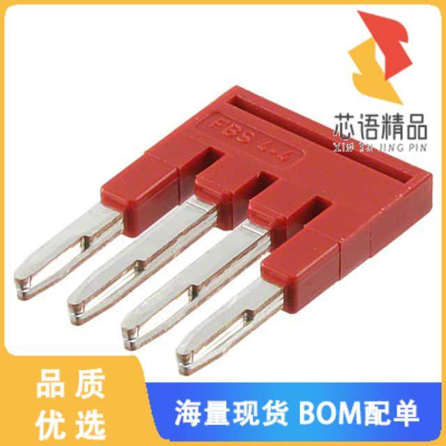 全新3030132原装(JUMPER TERM BLK 4POS FLAT PIN)正品