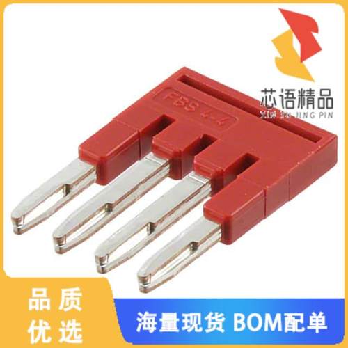 全新3030132原装(JUMPER TERM BLK 4POS FLAT PIN)正品