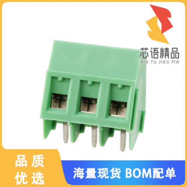 全新1733583原装(TERM B 3POS 55DEG 5.08MM PCB)正品