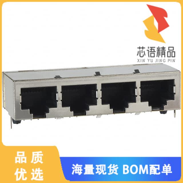 全新5558524-1原装(CONN MOD JACK 8P8C R/A SHIELDE