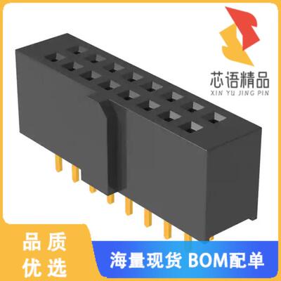 全新SFH11-PBPC-D08-ST-BK原装(CONN HDR 16POS 0.1