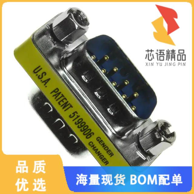 全新GCLP09M09M原装(DSUB GENDER CHANGER DB9M DB9M)正品