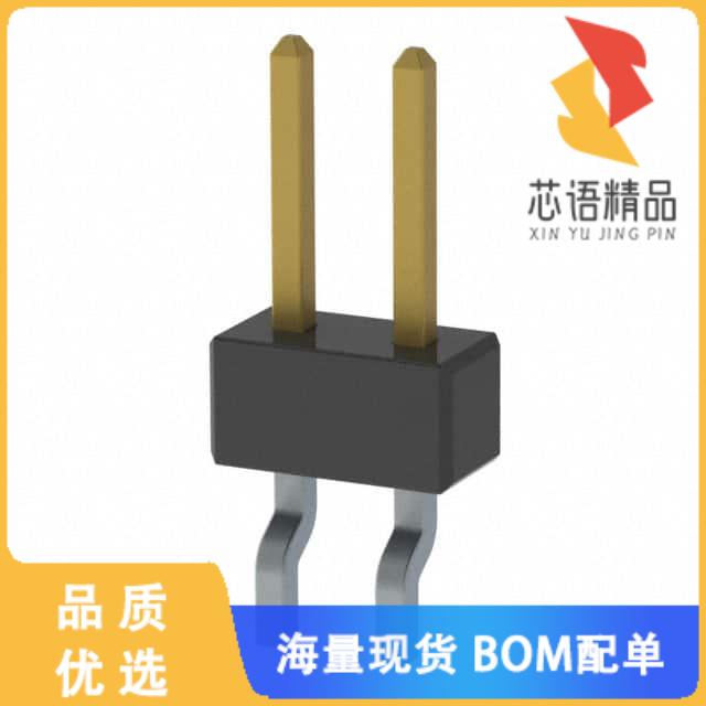 全新MMT-102-02-S-SH原装(CONN HEADER SMD R/A 2POS