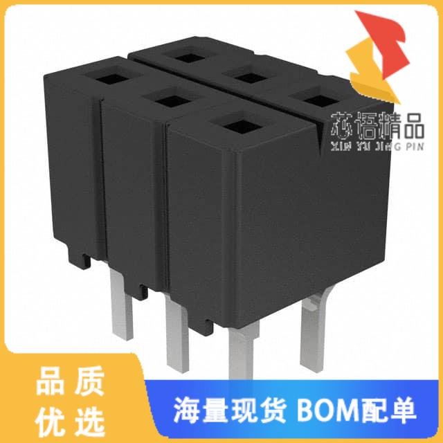 全新CES-103-01-T-D原装(CONN RCPT 6POS 0.1 TIN PC