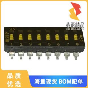 SLIDE SWITCH DIP SPST 全新219 100MA 8LPST原装