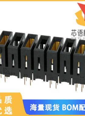 全新5-1747147-4原装(CONN RCPT 4POS 0.4 GOLD PCB)正品