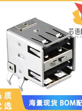 全新1002-004-01010原装(CONN RCPT USB2.0 TYPEA ST