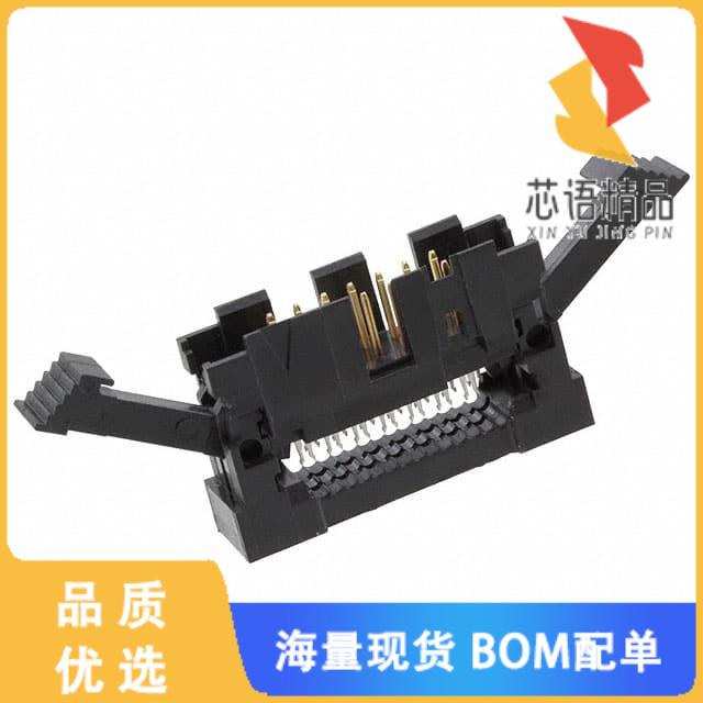 全新1-111504-5原装(CONN PLUG 14P IDC 26-28AWG GO