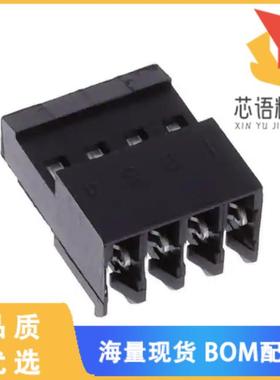 全新3-644574-4原装(CONN RCPT 4POS IDC 24AWG TIN)正品