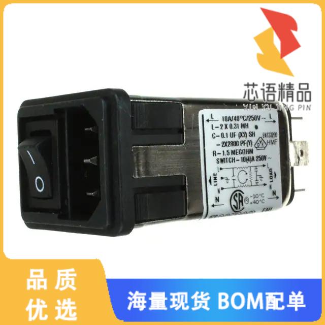 全新10CFS1原装(PWR ENT MOD RCPT IEC320-C14 PNL)正品