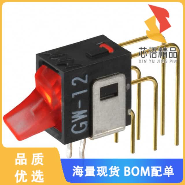 全新GW12LJVC原装(SWITCH ROCKER SPDT 0.4VA 28V)正品