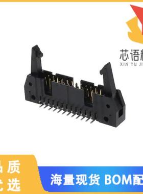 全新5499141-5原装(CONN HEADER R/A 24POS 2.54MM)正品