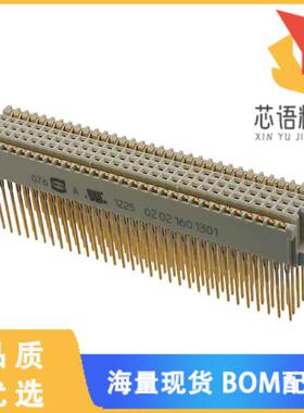 全新02021601301原装(CONN DIN RCPT 160POS PCB GOL