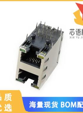 全新RJE1R288335413原装(8P8C, CAT6, 2X1 STACKED,