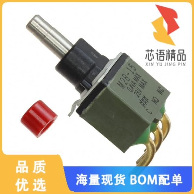 全新M2B15AA5G30-FC原装(SWITCH PUSH SPDT 0.4VA 28
